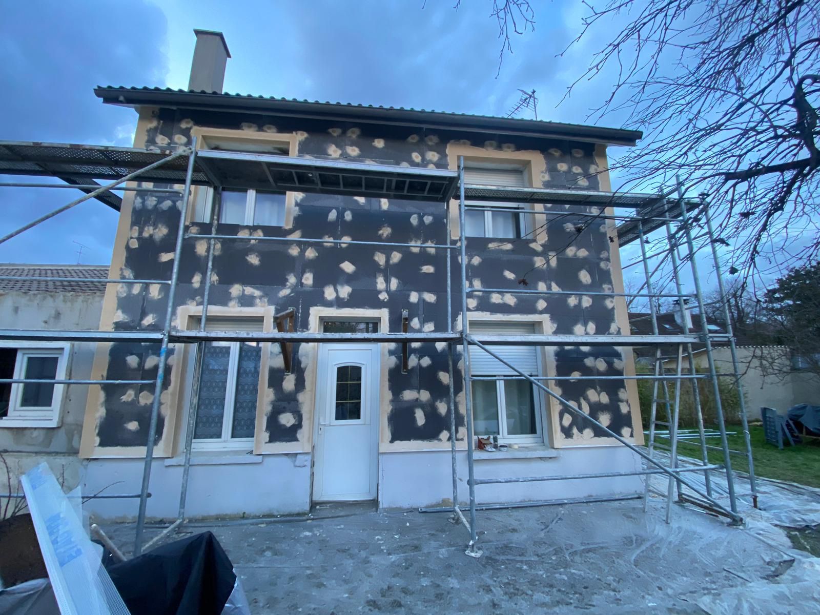 Étape 3 - Pose de l'isolant thermique